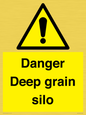 WV12106: Danger Deep grain silo