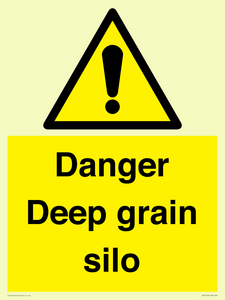 WV12106: Danger Deep grain silo