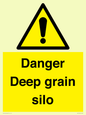 WV12106: Danger Deep grain silo