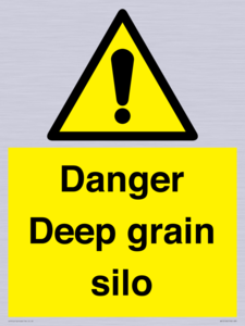 WV12106: Danger Deep grain silo