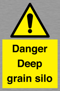 WV12106: Danger Deep grain silo