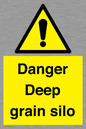 WV12106: Danger Deep grain silo