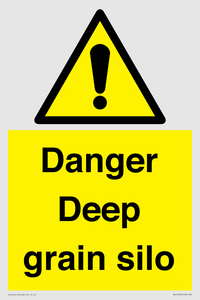 WV12106: Danger Deep grain silo