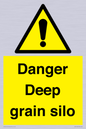 WV12106: Danger Deep grain silo