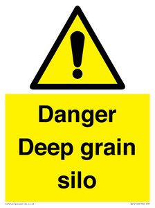 WV12106: Danger Deep grain silo