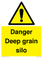 WV12106: Danger Deep grain silo
