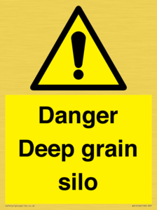 WV12106: Danger Deep grain silo