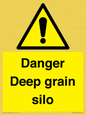 WV12106: Danger Deep grain silo