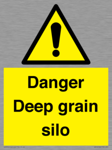 WV12106: Danger Deep grain silo