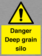 WV12106: Danger Deep grain silo