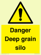 WV12106: Danger Deep grain silo
