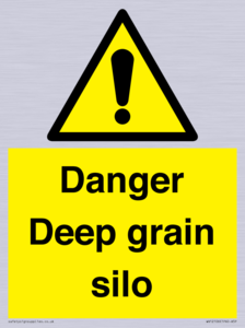 WV12106: Danger Deep grain silo