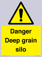 WV12106: Danger Deep grain silo