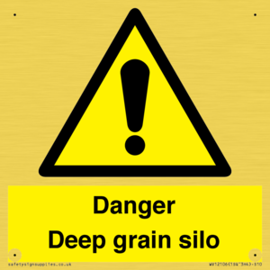 WV12106: Danger Deep grain silo