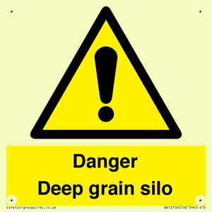 WV12106: Danger Deep grain silo