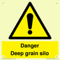 WV12106: Danger Deep grain silo