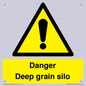 WV12106: Danger Deep grain silo