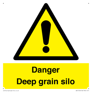 WV12106: Danger Deep grain silo
