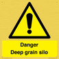 WV12106: Danger Deep grain silo