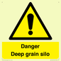 WV12106: Danger Deep grain silo