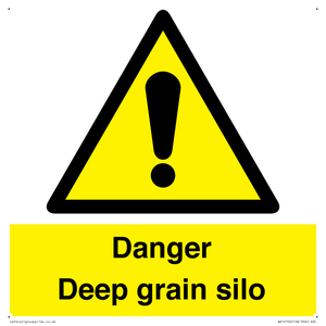 WV12106: Danger Deep grain silo