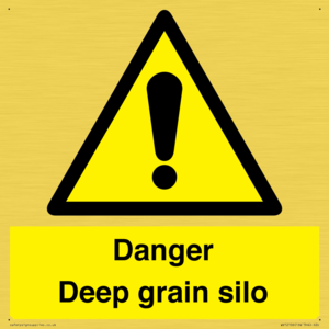 WV12106: Danger Deep grain silo