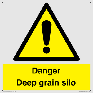 WV12106: Danger Deep grain silo