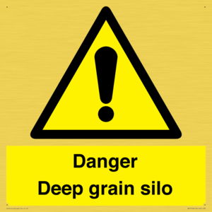 WV12106: Danger Deep grain silo