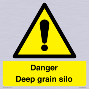 WV12106: Danger Deep grain silo