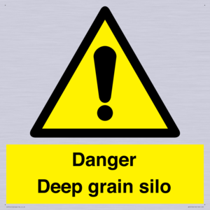WV12106: Danger Deep grain silo