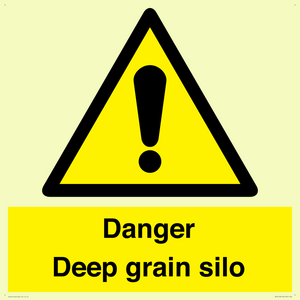 WV12106: Danger Deep grain silo