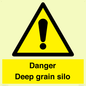WV12106: Danger Deep grain silo