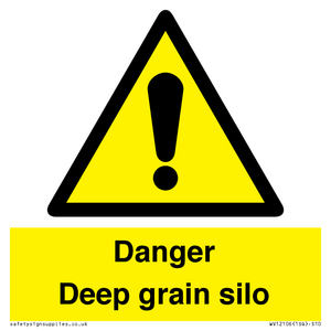 WV12106: Danger Deep grain silo