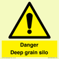 WV12106: Danger Deep grain silo