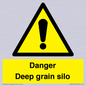 WV12106: Danger Deep grain silo