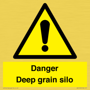 WV12106: Danger Deep grain silo