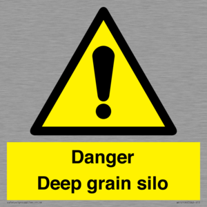 WV12106: Danger Deep grain silo
