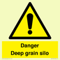 WV12106: Danger Deep grain silo