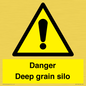 WV12106: Danger Deep grain silo