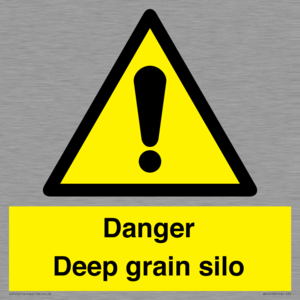 WV12106: Danger Deep grain silo