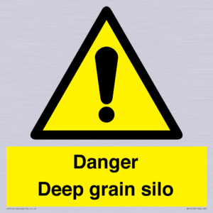 WV12106: Danger Deep grain silo
