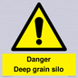 WV12106: Danger Deep grain silo