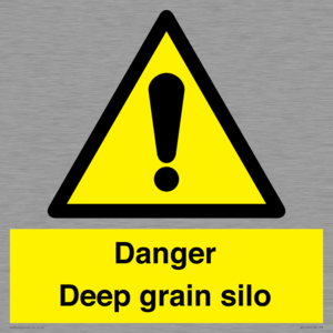 WV12106: Danger Deep grain silo