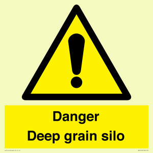 WV12106: Danger Deep grain silo
