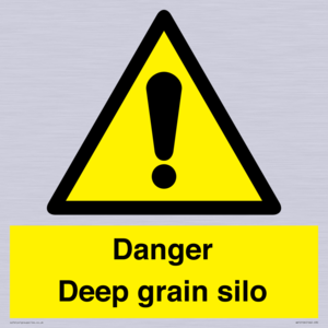 WV12106: Danger Deep grain silo