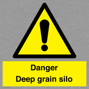 WV12106: Danger Deep grain silo