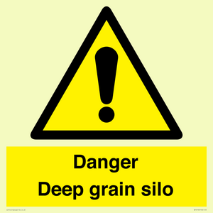 WV12106: Danger Deep grain silo