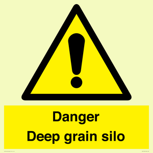 WV12106: Danger Deep grain silo