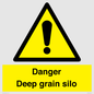WV12106: Danger Deep grain silo