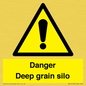 WV12106: Danger Deep grain silo